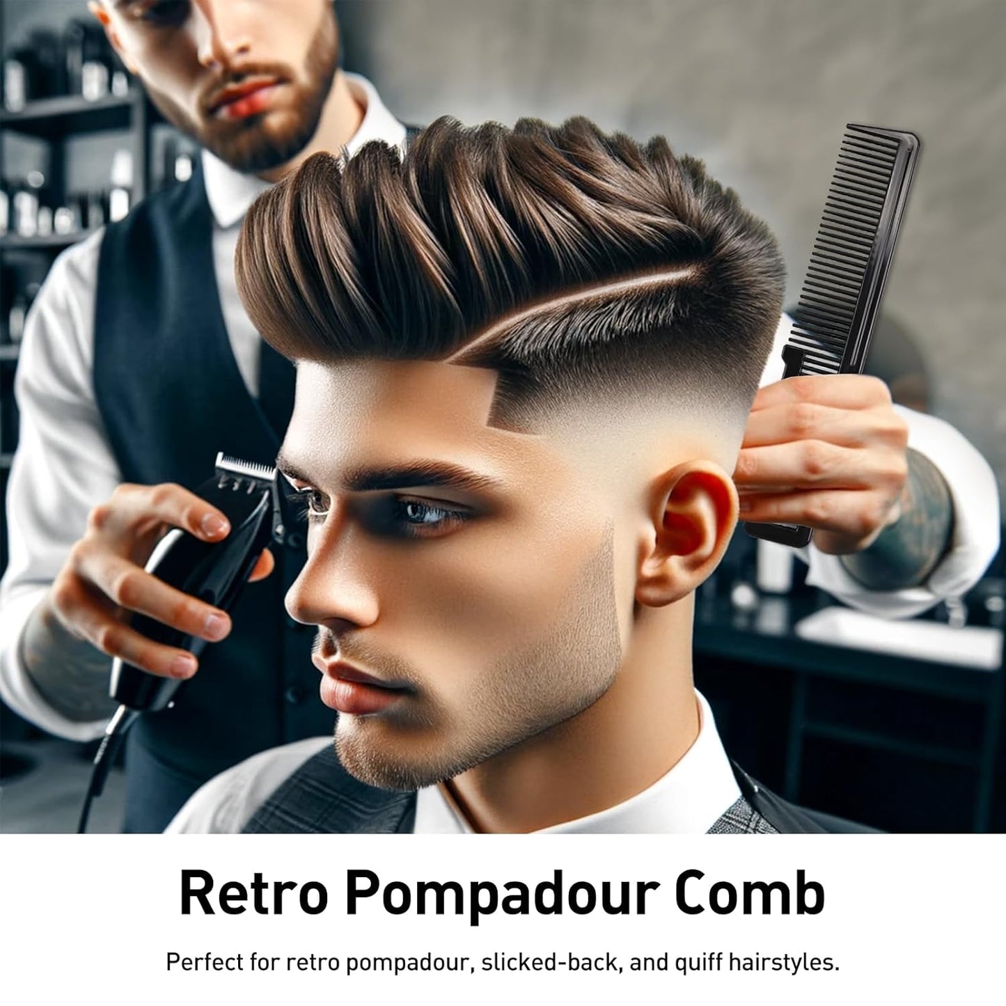 Precision Pro™ 3-Piece Hair Comb Set™